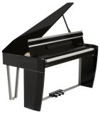 Dexibell VIVO H10MG  BKP Digital Mini Grand Piano Schwarz Hochglanz Poliert