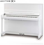 Kawai K-300 ATX4 WH/P Silber Piano mit Anytime X-4 Weiss Poliert